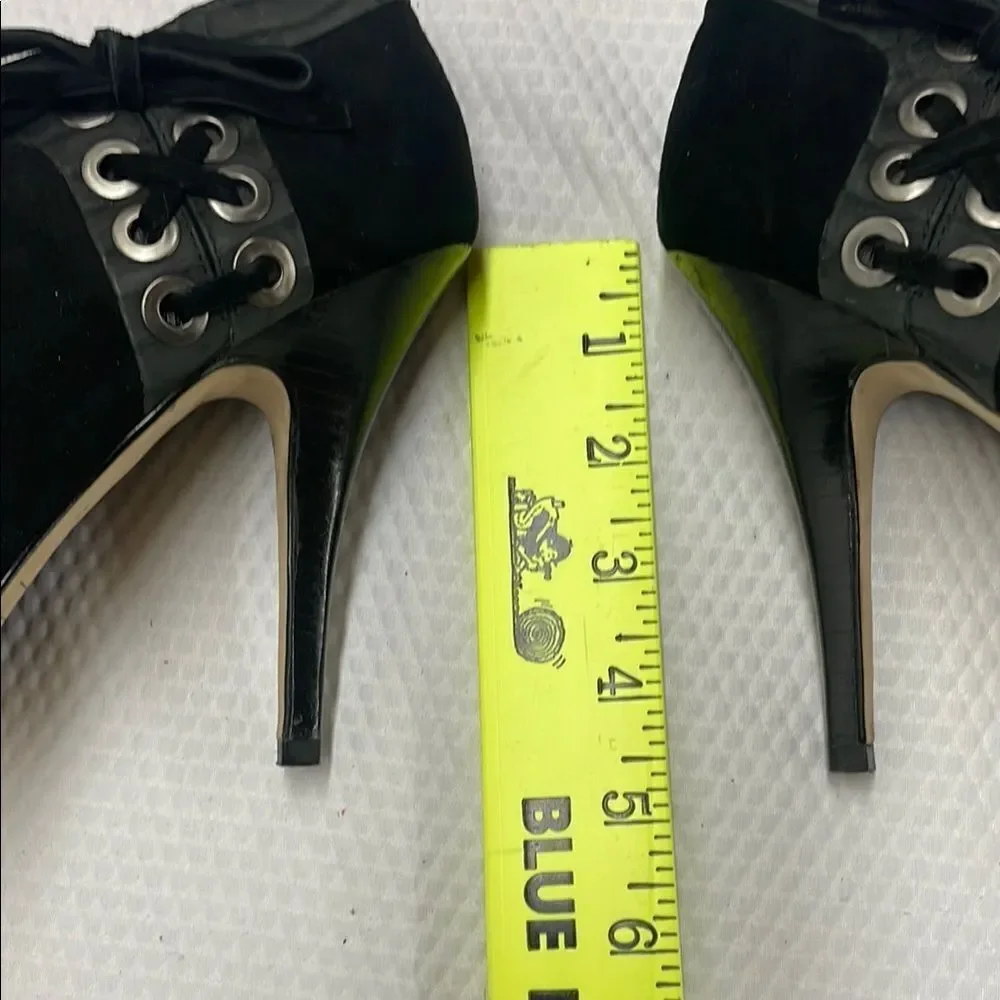 Coach Beatrice Black Ankle Booties